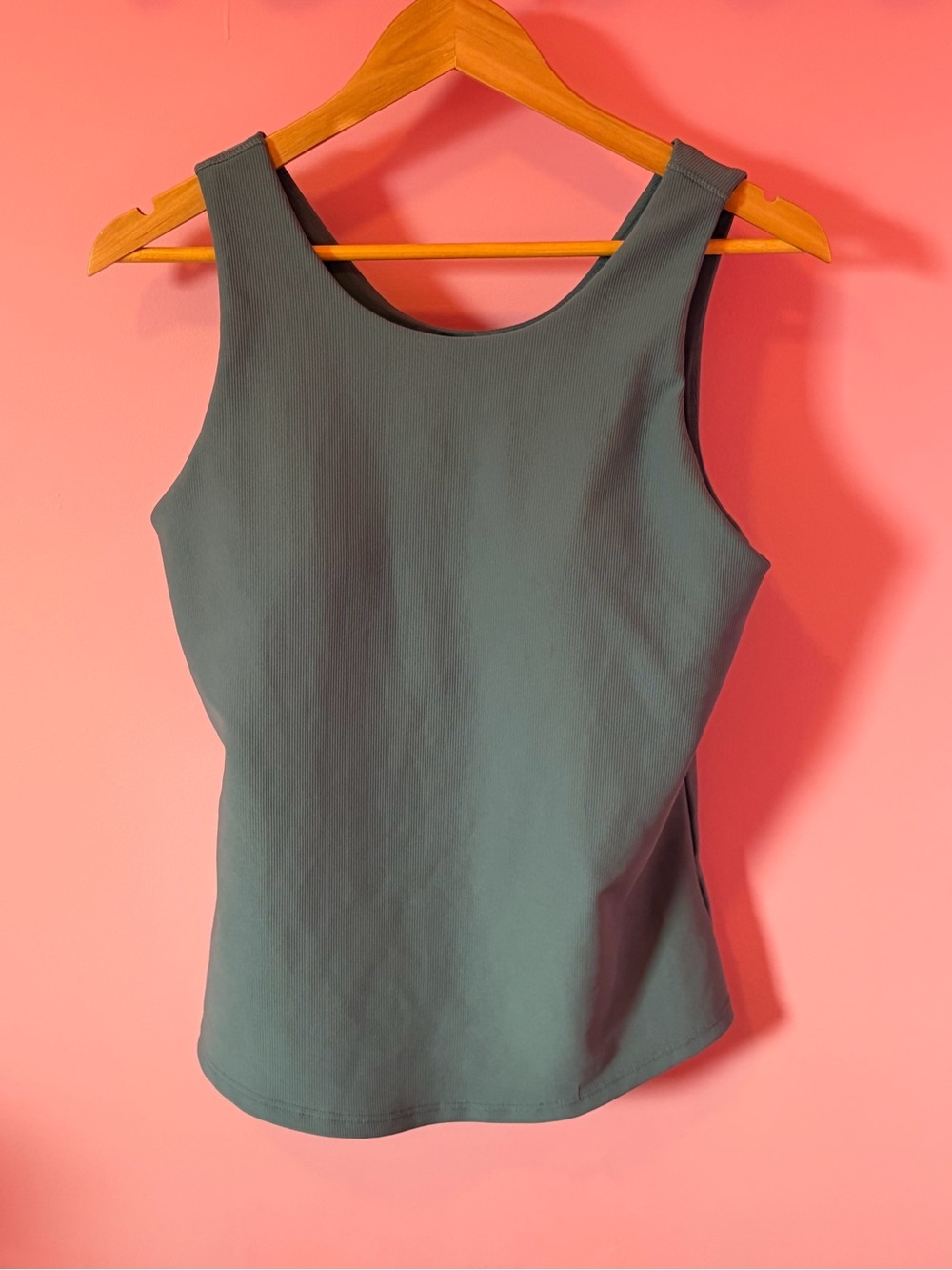 Sleeveless Women's Tank Top in Slate Teal